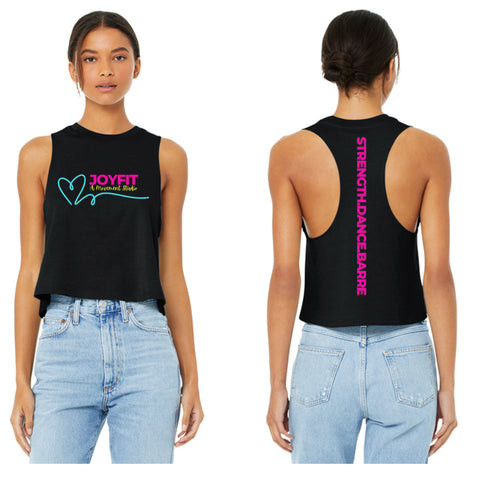 JoyFit Cotton Crop Top Tank Tops