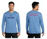 Education Champions Men’s Long Sleeve Performance Crew-neck