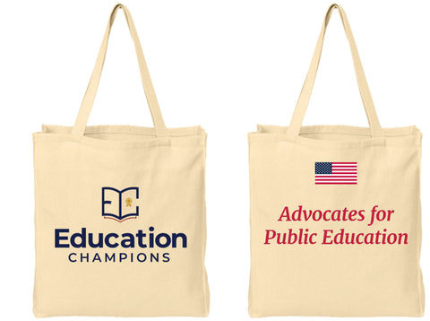 Education Champions Tote Bag