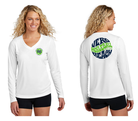 Pickleball U Vero Beach Pickleball Long  and Short Sleeve Women’s Shirt