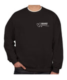 JoyFit Pink or Black Unisex Crew Neck Sweatshirt