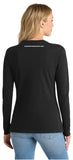 Mane Street Horse Mom  Long Sleeve Soft Cotton Shirt V-Neck