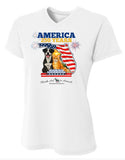 Florida Aid to Animals 250th White Short Sleeve Women’s