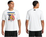 Florida Aid to Animals 250th White Short Sleeve Men’s